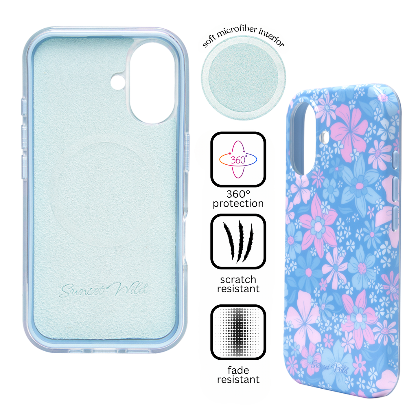 Pastel Petals MagSafe Case