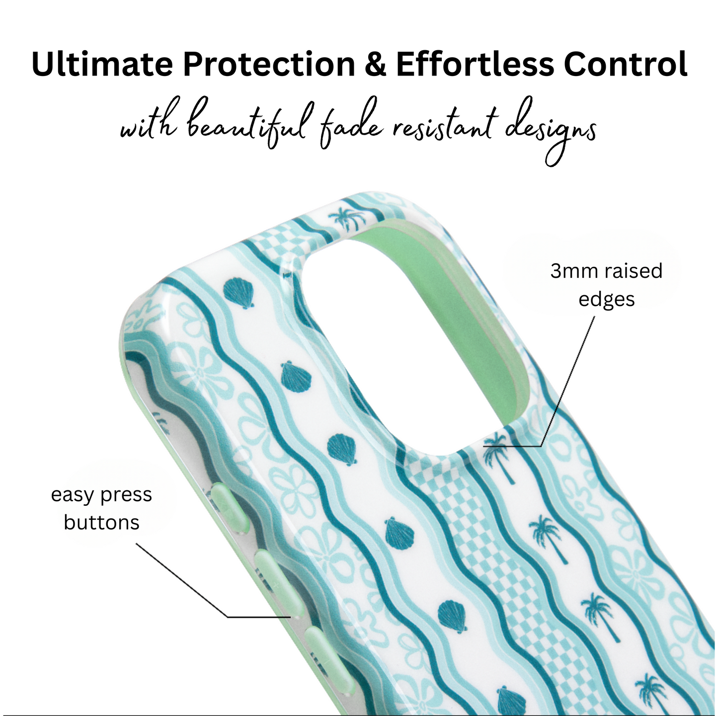 Teal Tides MagSafe Case