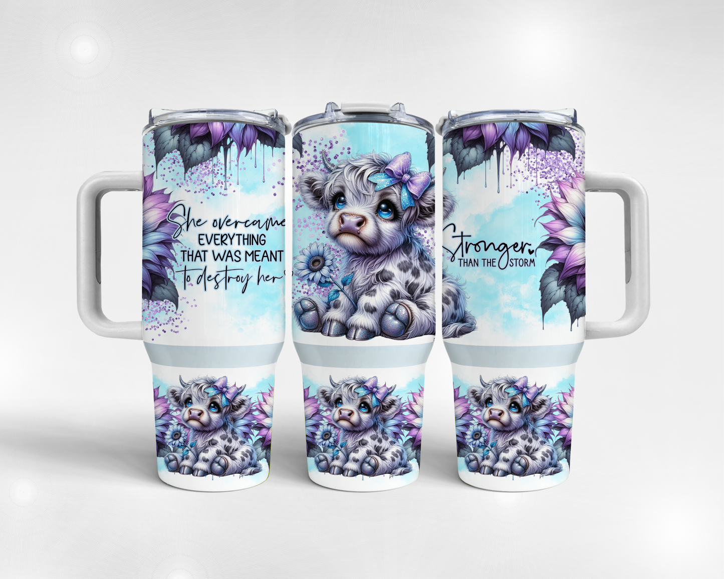 Stronger Than the Storm 40 oz Tumbler