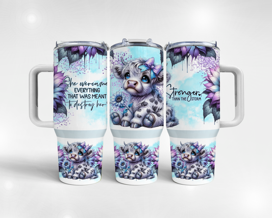 Stronger Than the Storm 40 oz Tumbler