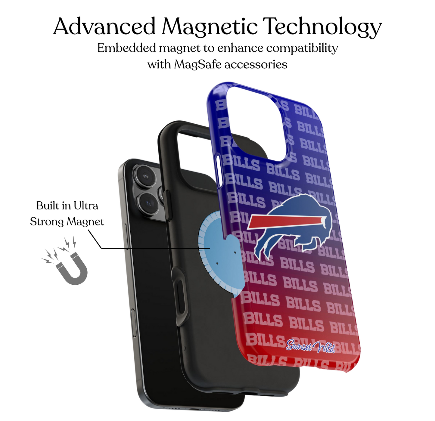 Buffalo Ombré MagSafe Case