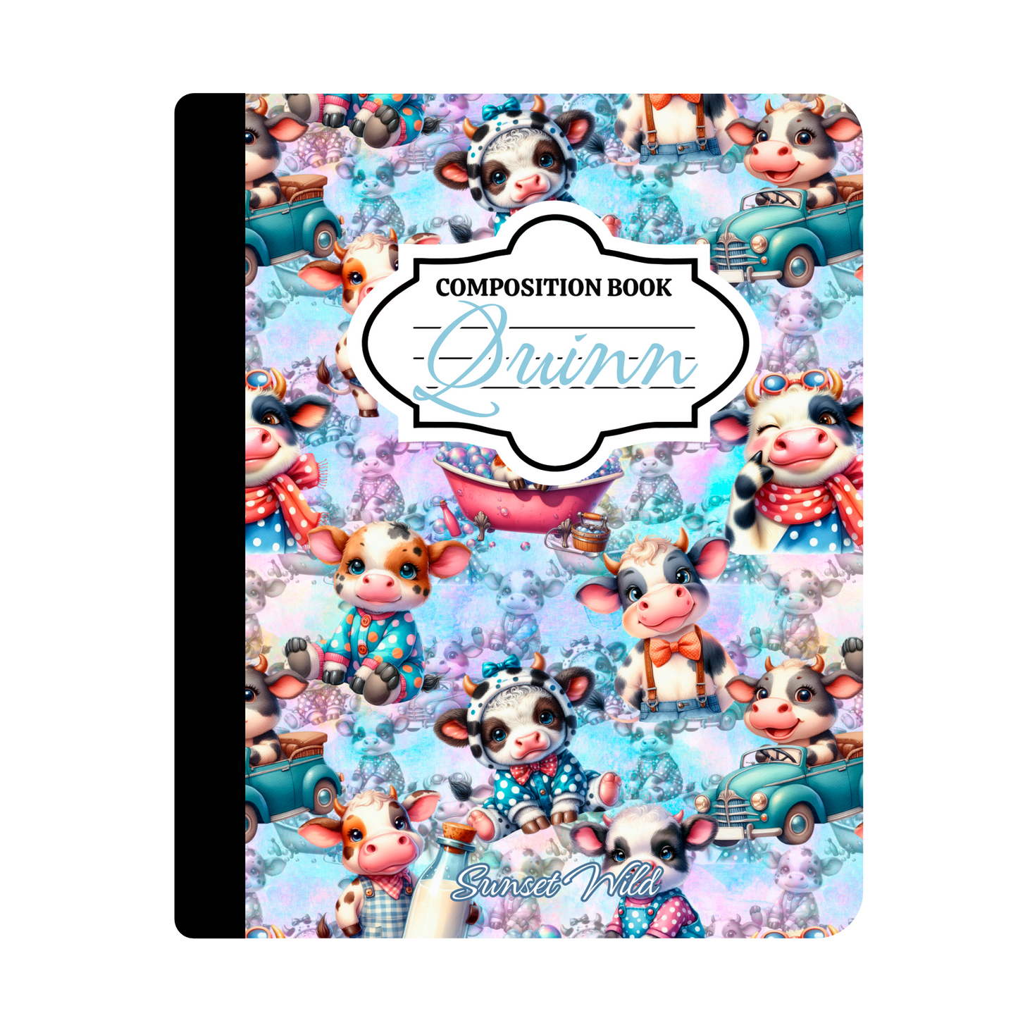 Pasture Party Custom Notebook