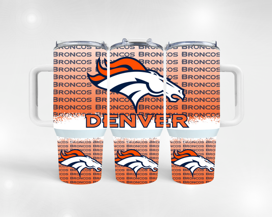 Broncos 40 oz Tumbler