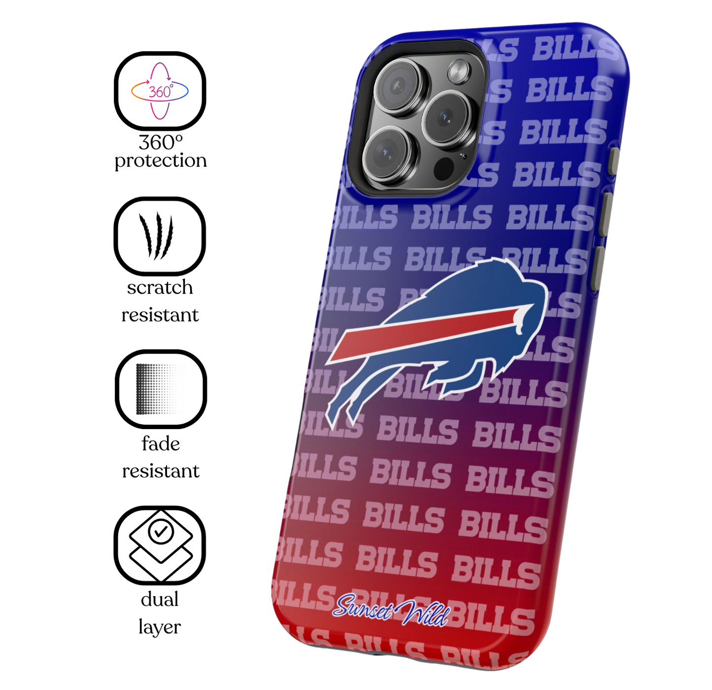 Buffalo Ombré MagSafe Case