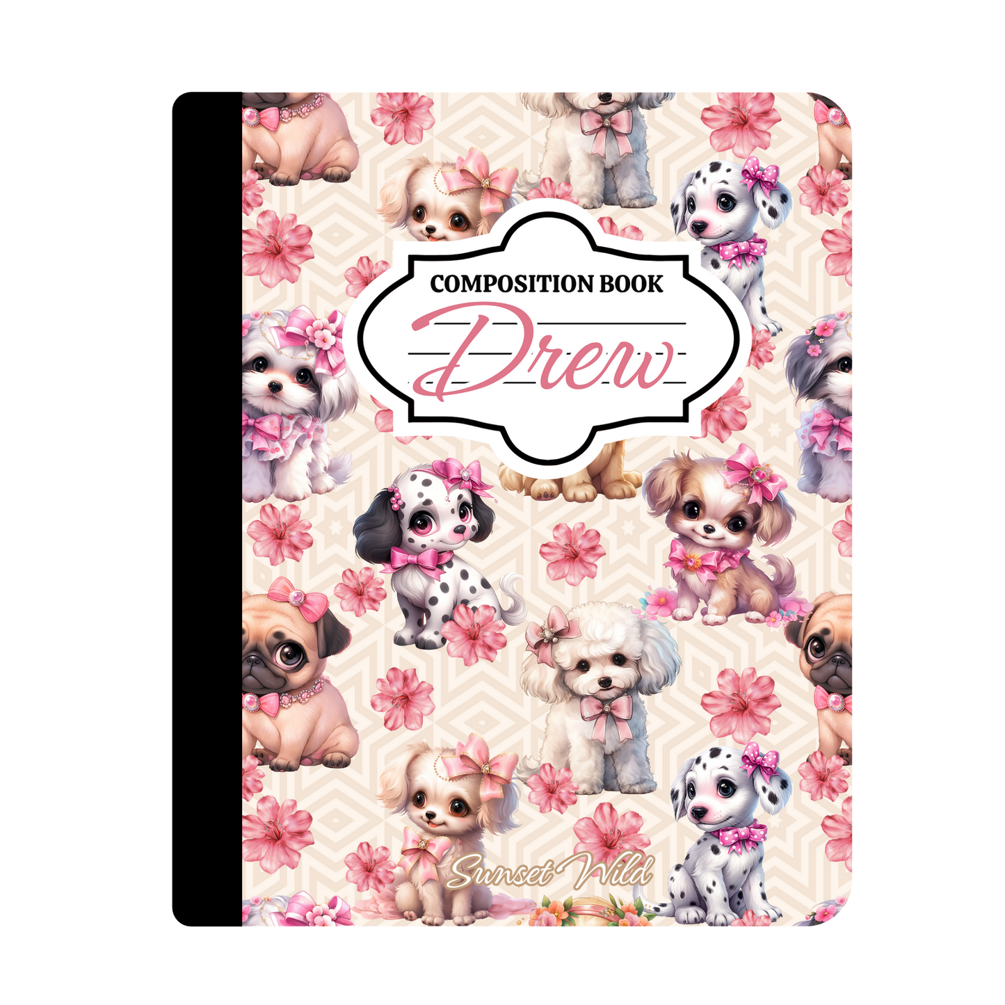 Pretty Paws Custom Notebook