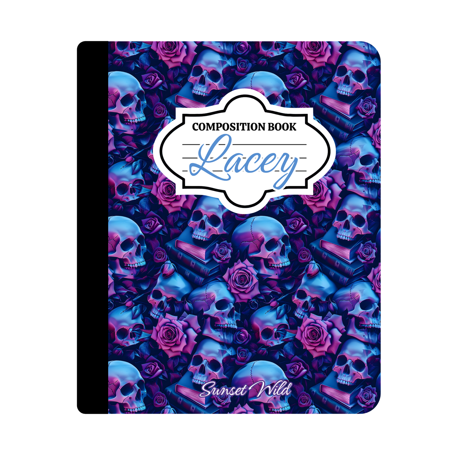 Romantic Ruins Custom Notebook