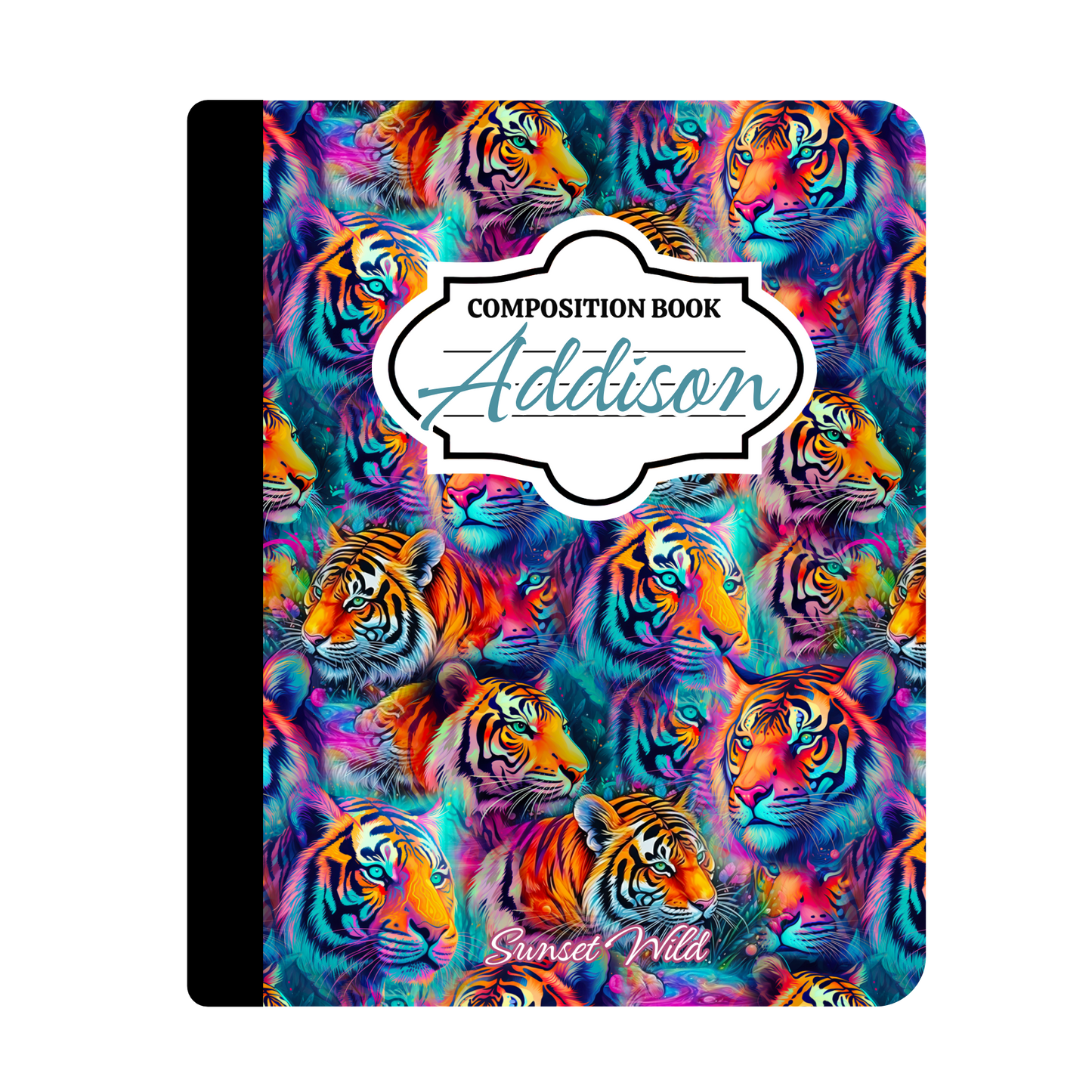 Striped & Savage Custom Notebook