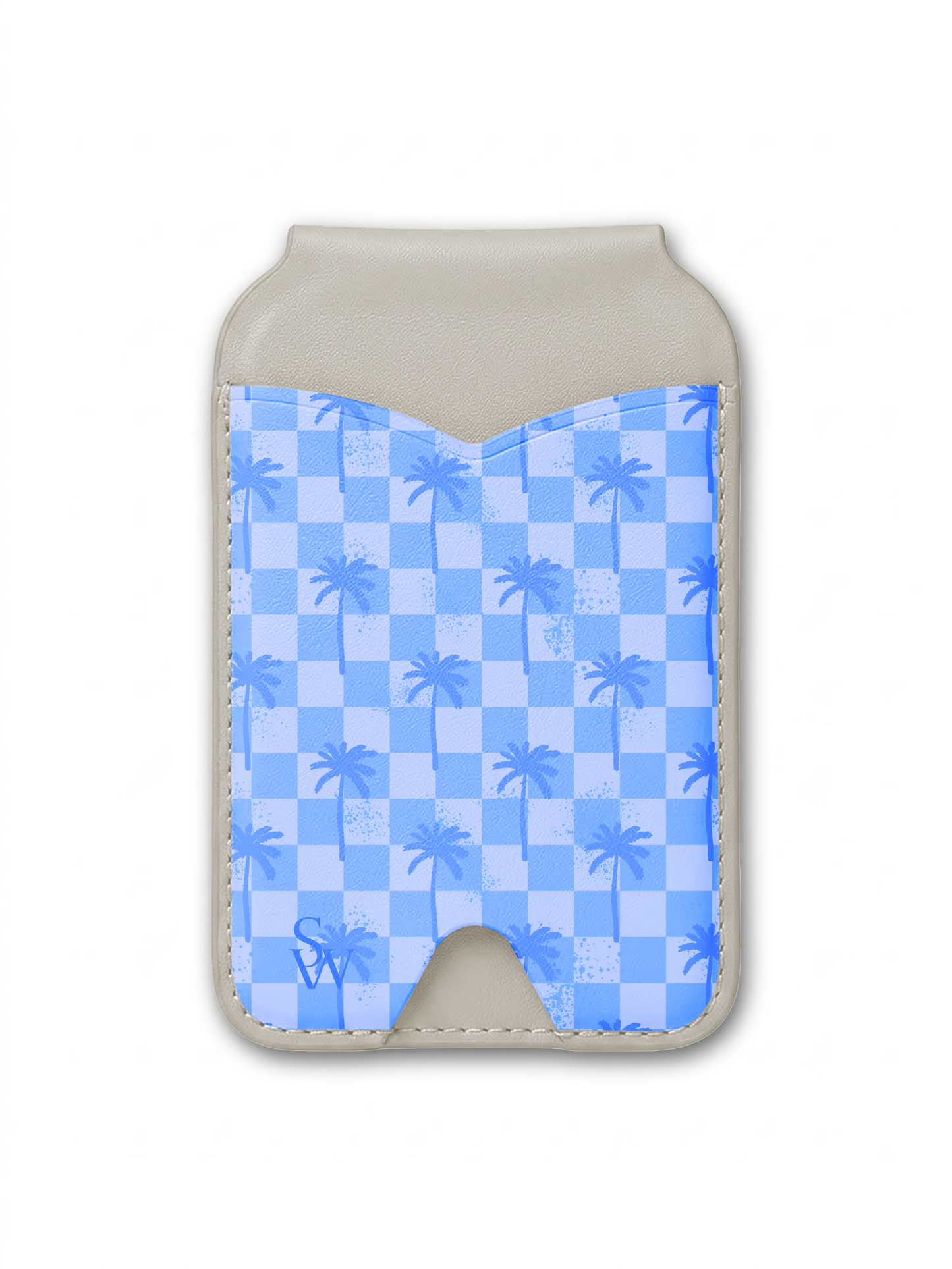 Paradise Palms (blue) Phone Wallet