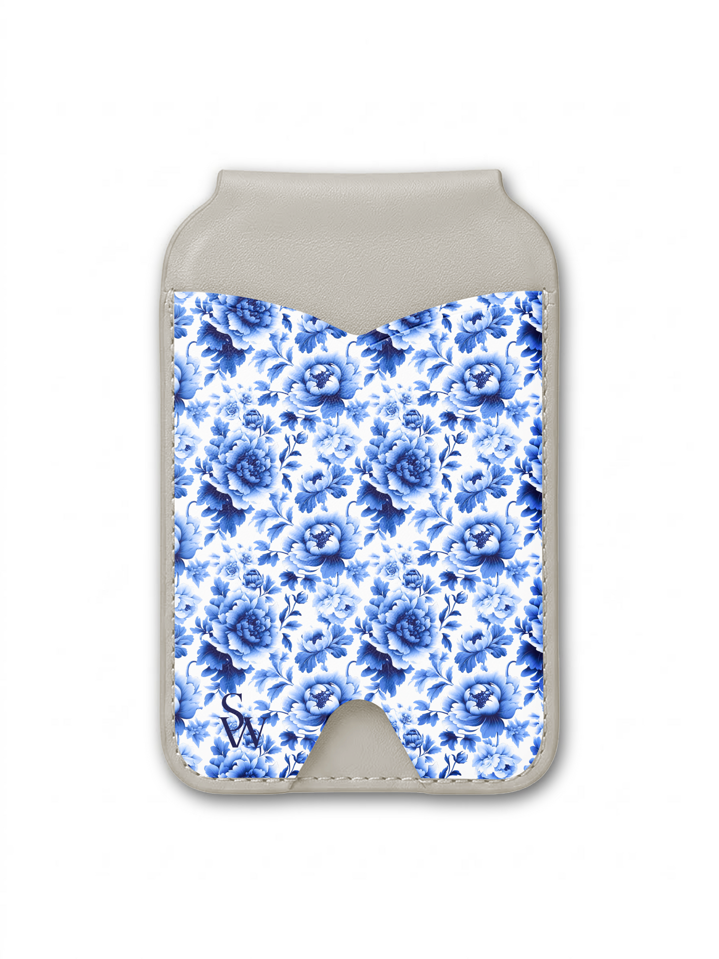 Blue Blossom Phone Wallet