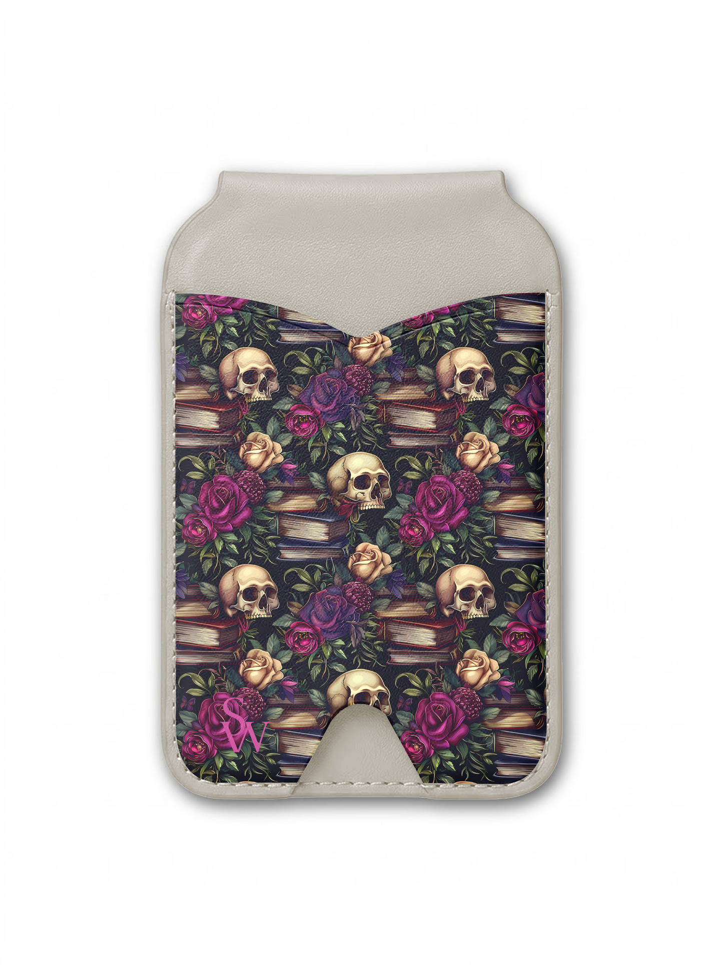 Skulls & Scripts Phone Wallet