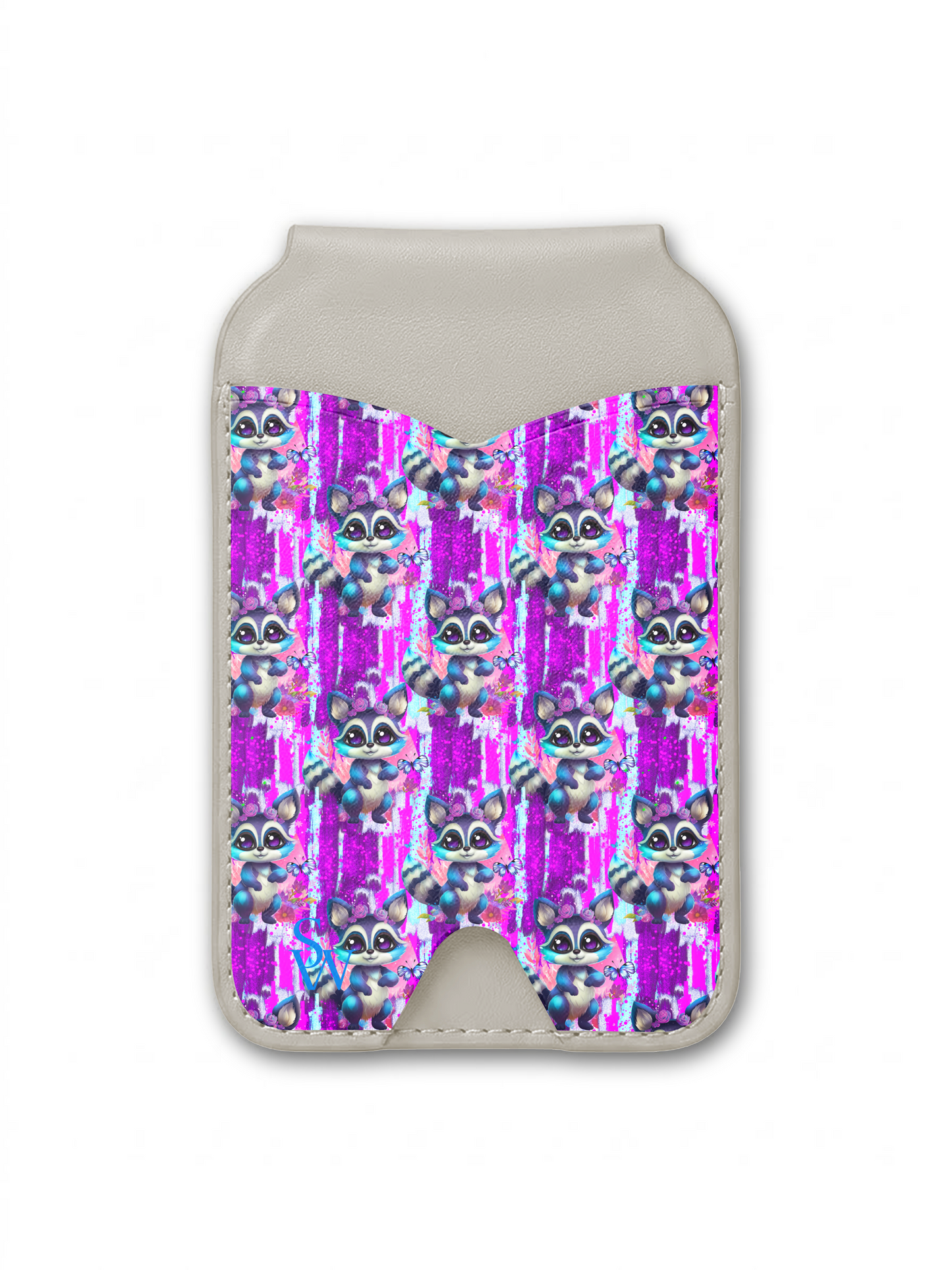 Raccoon Razzle Phone Wallet