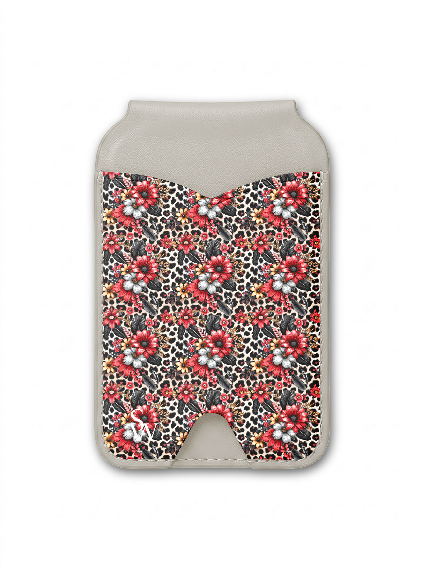 Scarlet Safari Phone Wallet