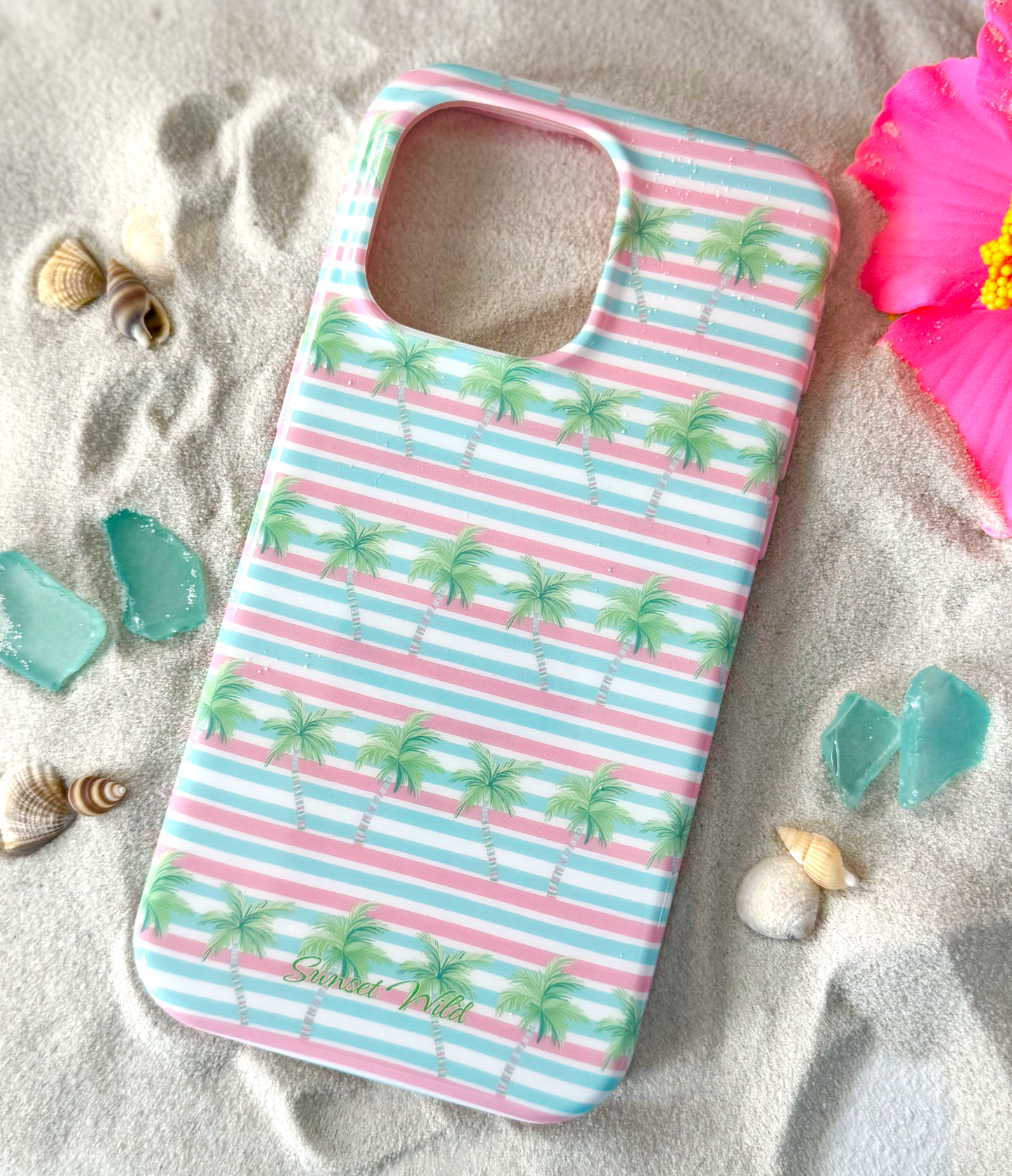 Preppy Palms Phone Case