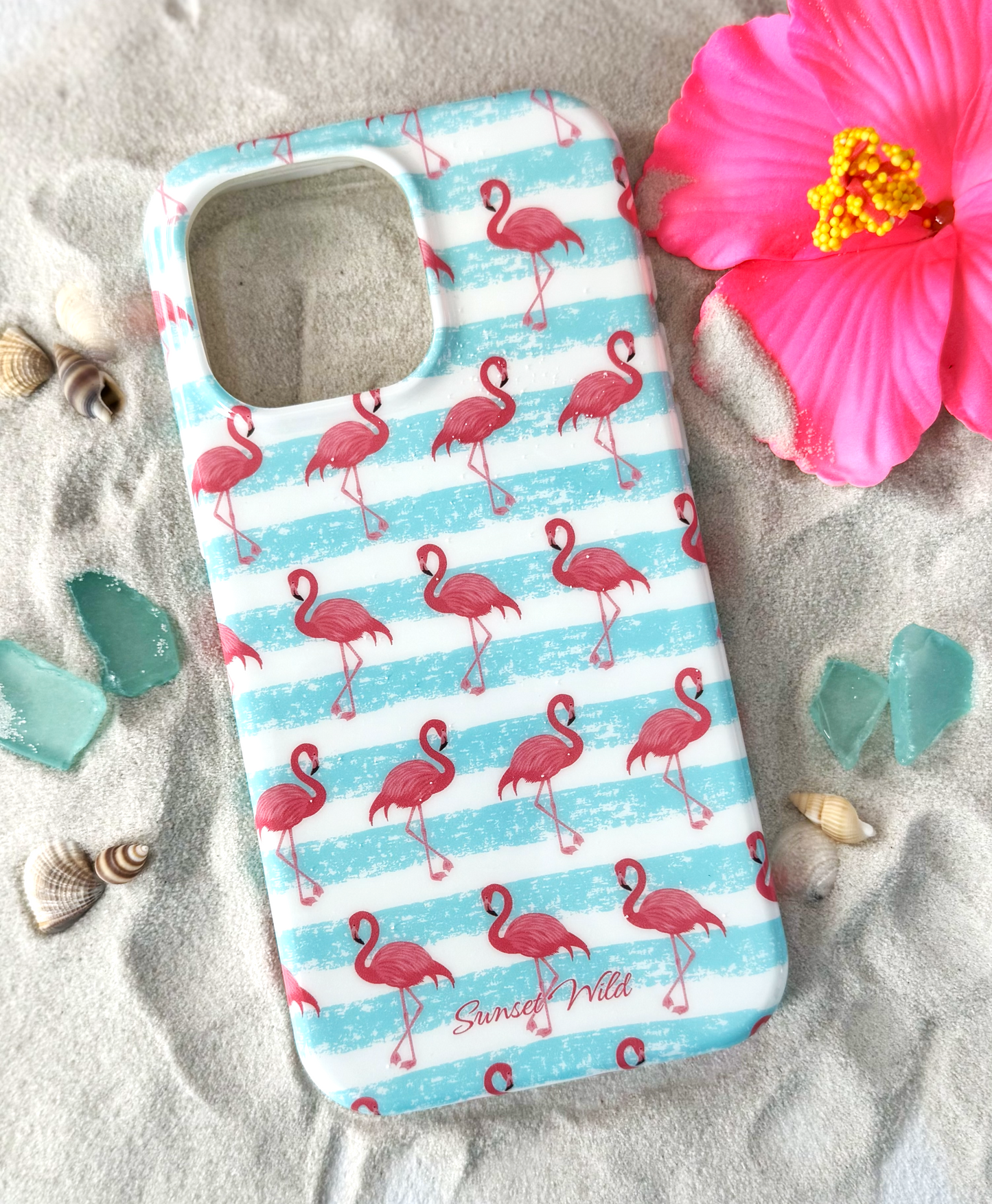 Flamingo Craze Phone Case
