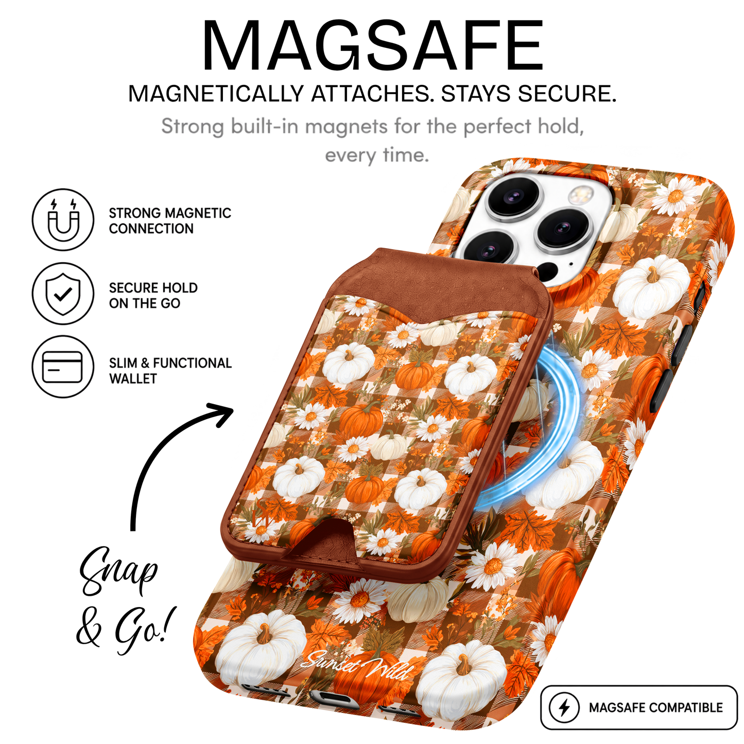 Harvest Bloom MagSafe Wallet