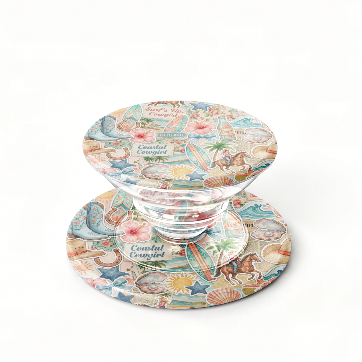 Coastal Cowgirl Pop Socket