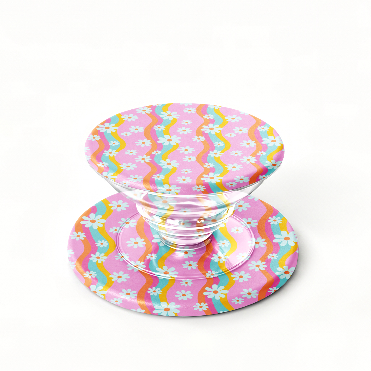 Groovy Bloom Pop Socket