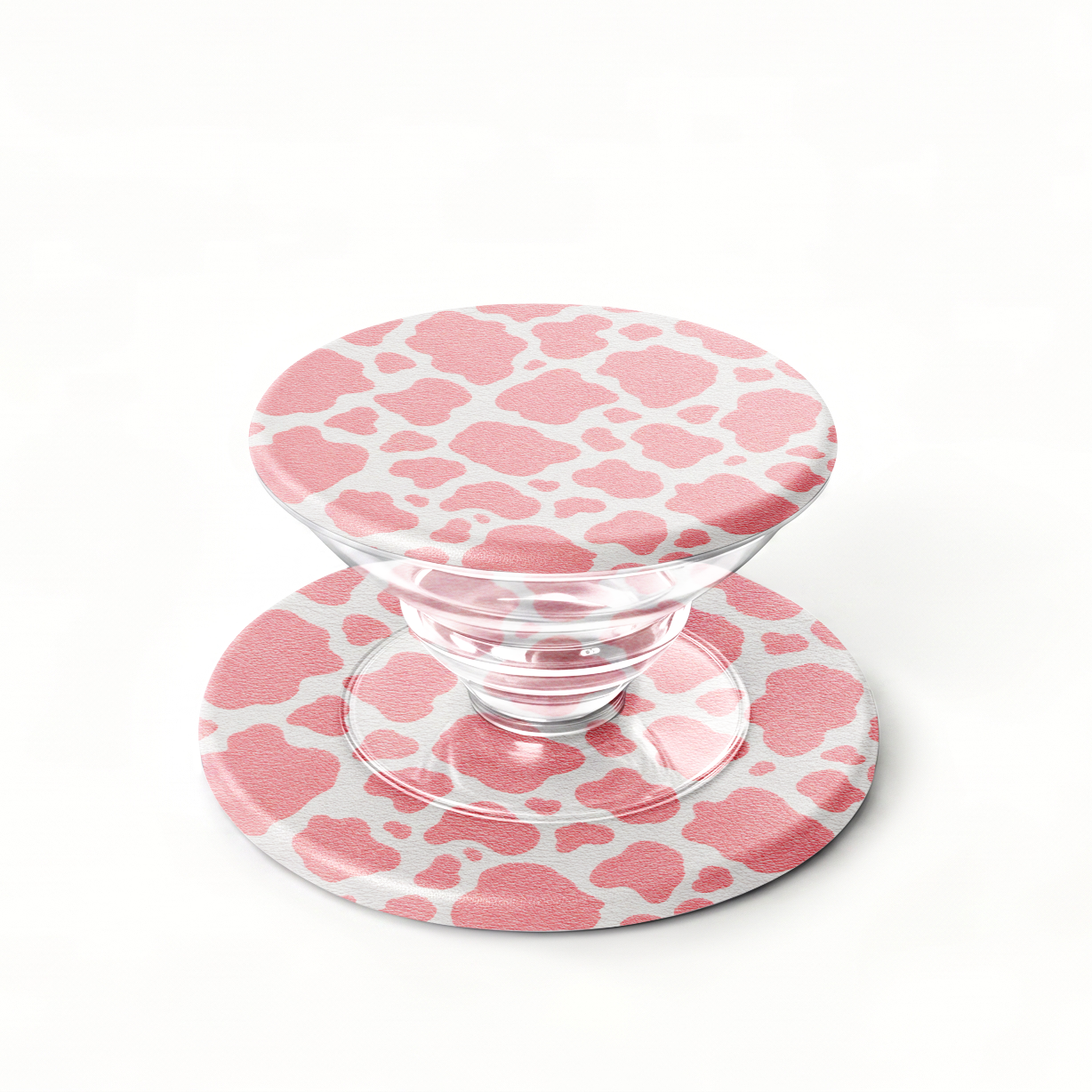 Cowhide Chic Pop Socket