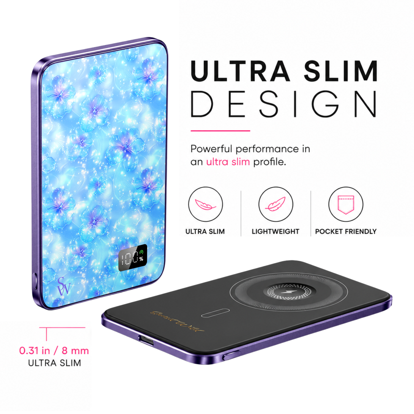 Icy Enchantment Power Bank