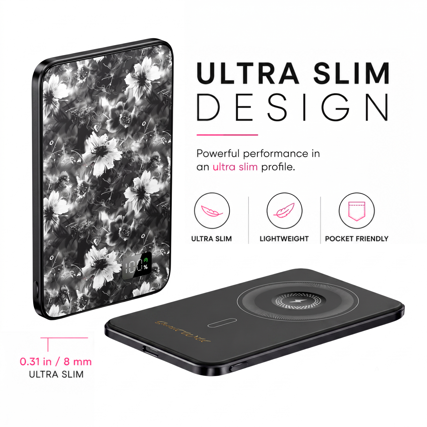 Midnight Bloom Power Bank