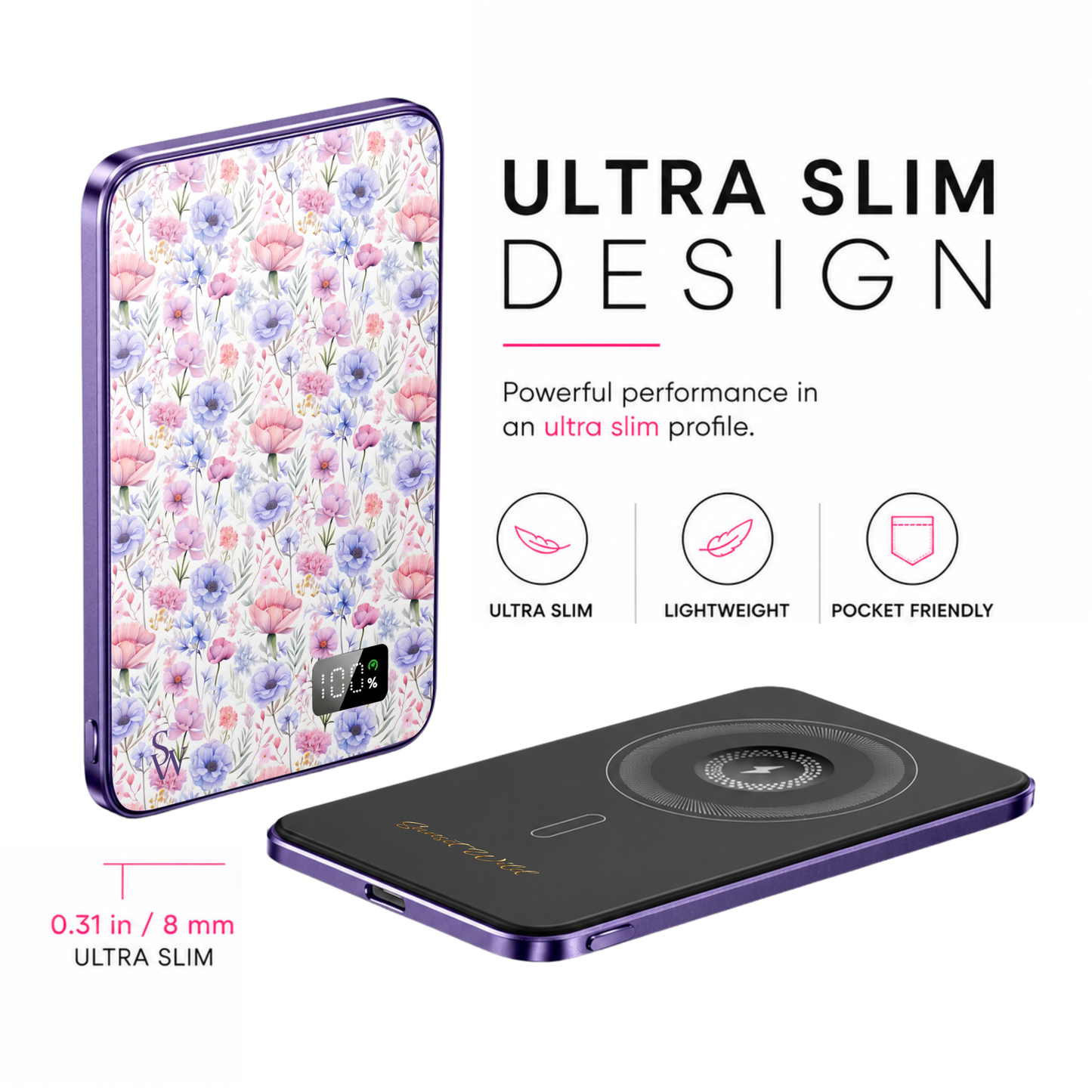 Serenity Bloom Power Bank
