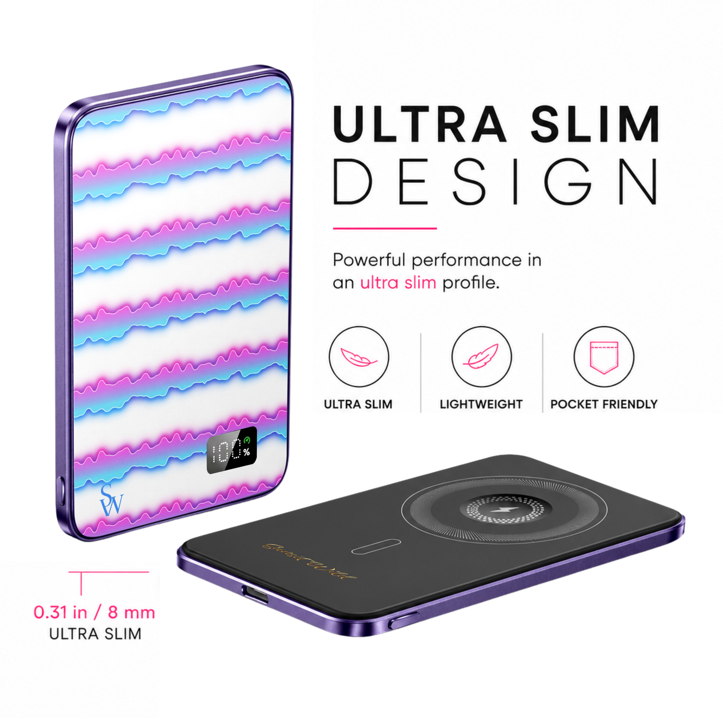 White Fusion Power Bank