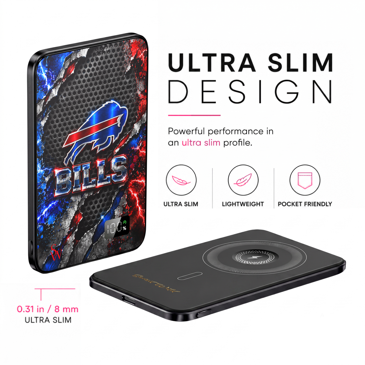 Bills Fury MagSafe Power Bank
