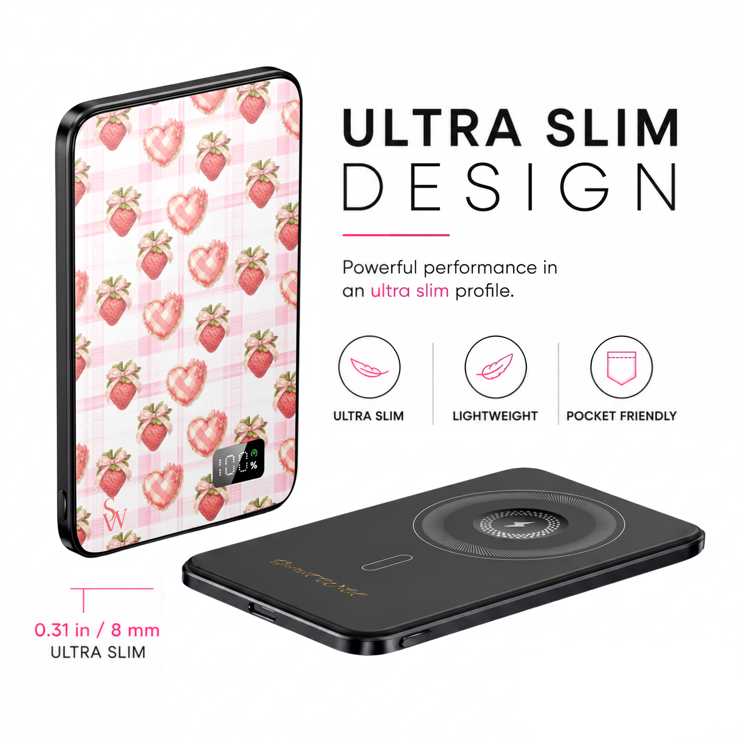Bows & Berries Power Bank