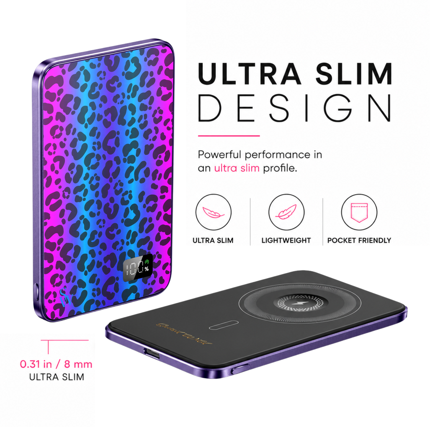 Electric Leopard Power Bank