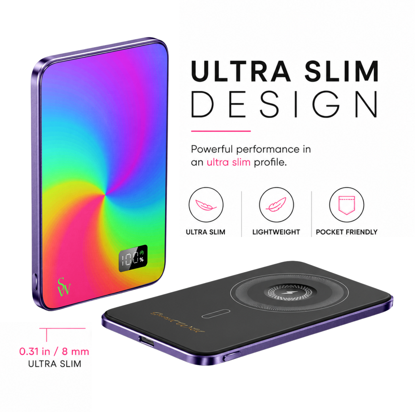 Feel the Rainbow Power Bank