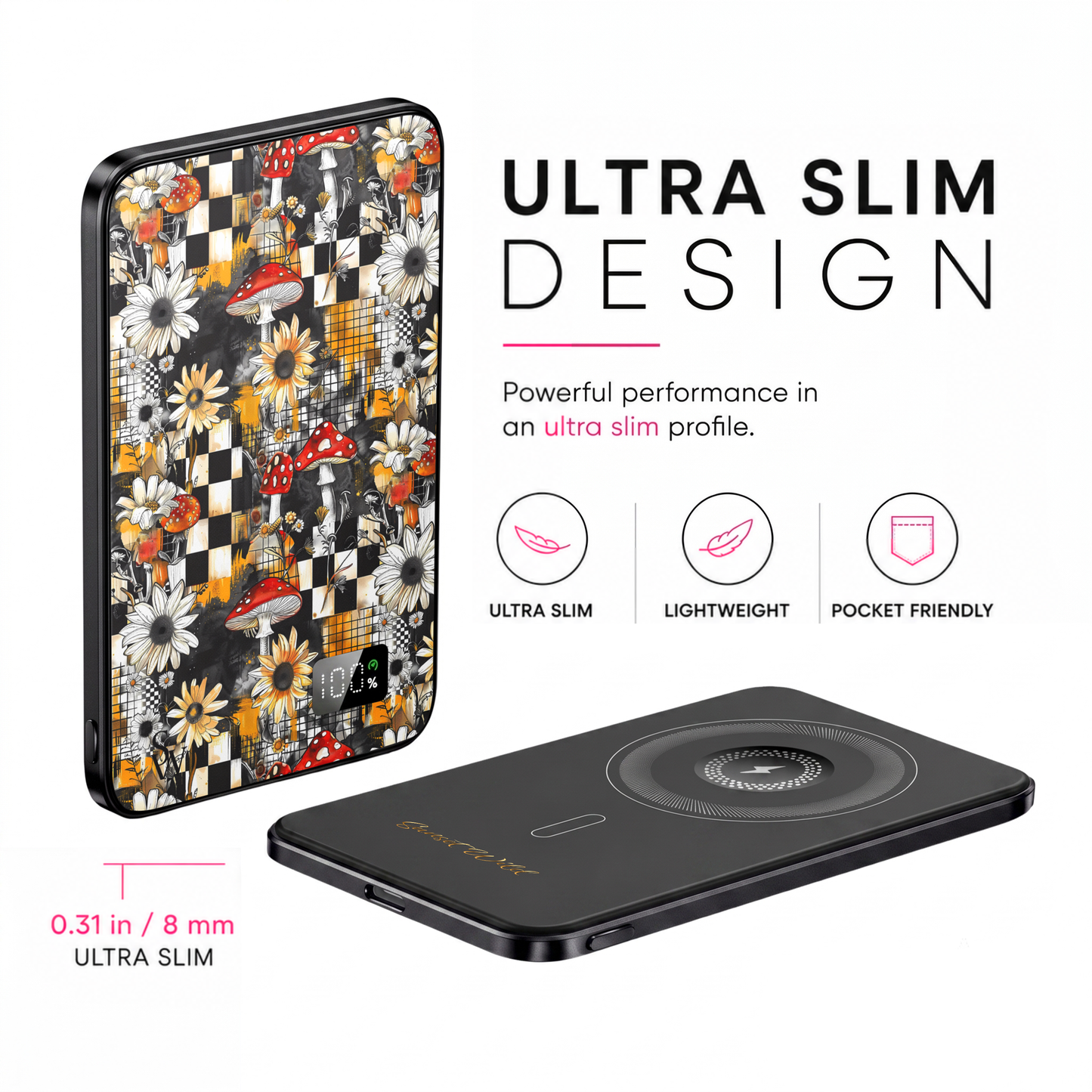 Grunge Garden Power Bank