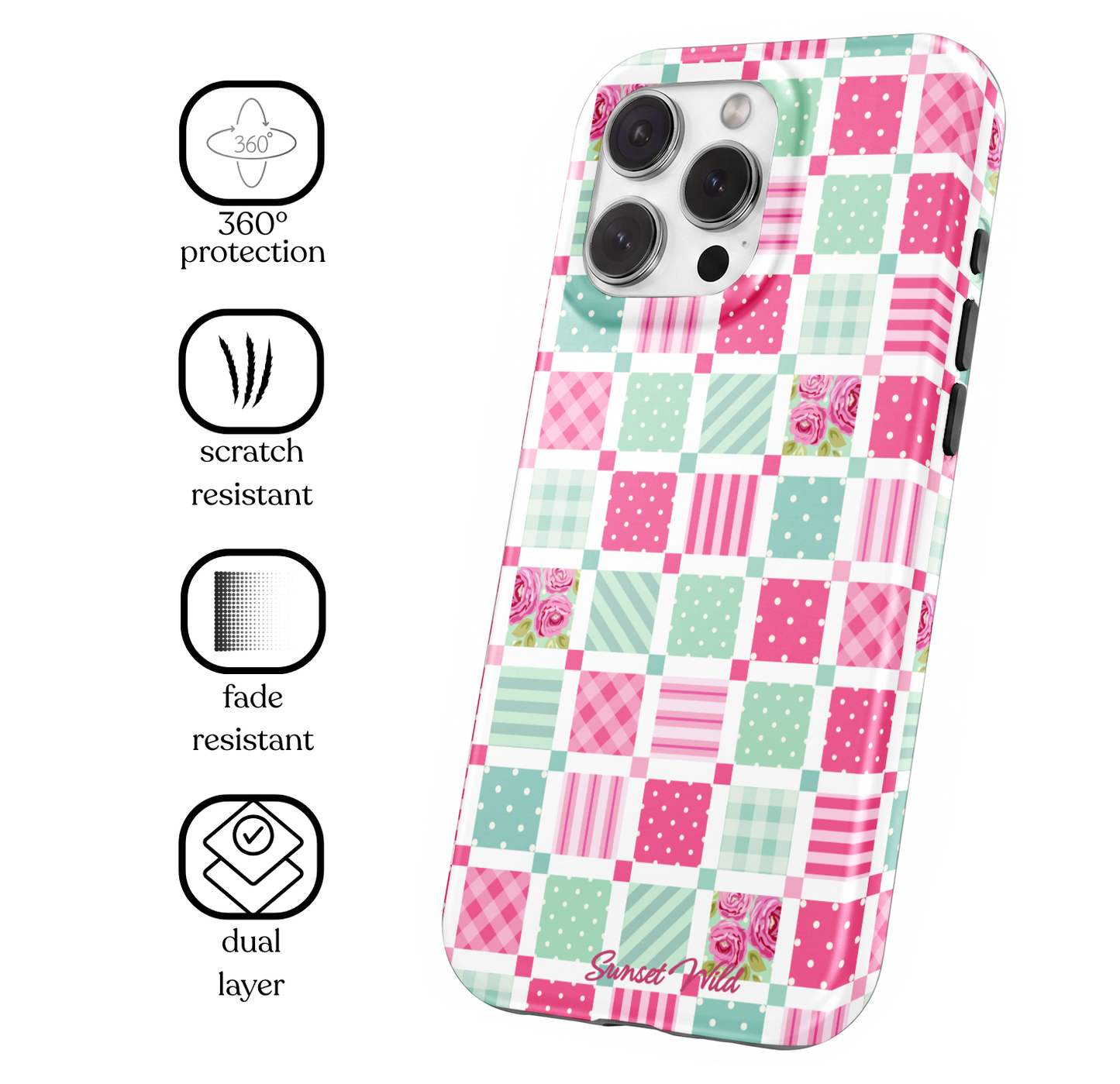 Country Quilt Phone Case