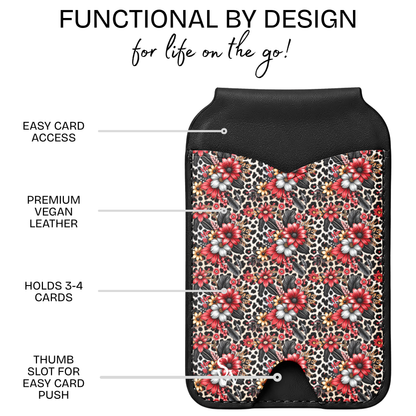 Scarlet Safari Phone Wallet