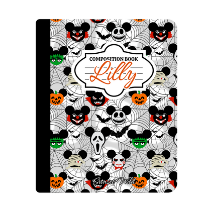 Eerie Ears Custom Notebook