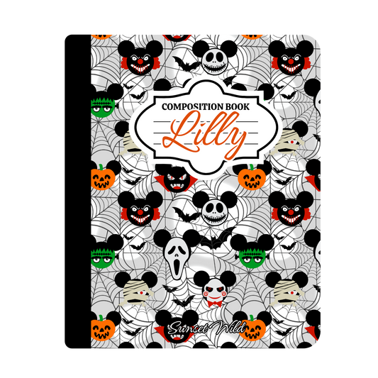 Eerie Ears Custom Notebook