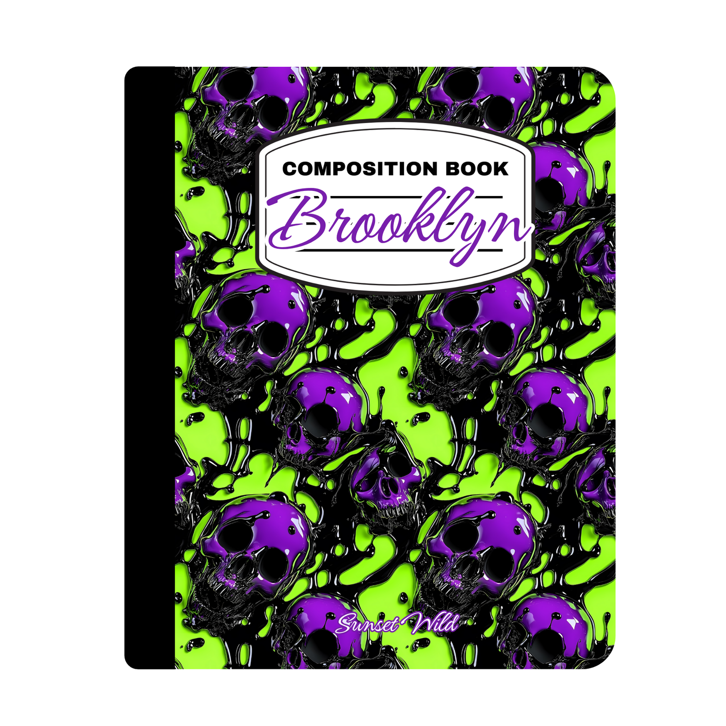 Spook Splash Custom Notebook