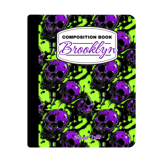 Spook Splash Custom Notebook