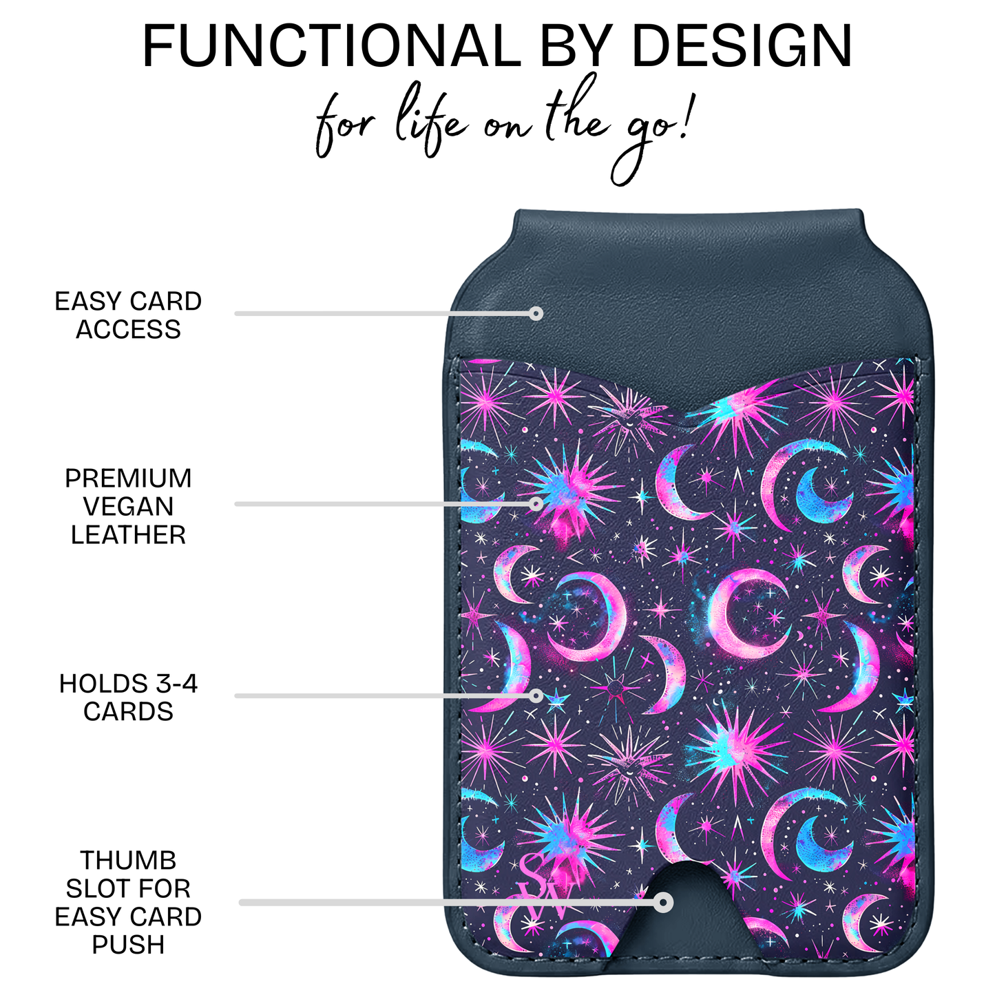 Electric Eclipse Phone Wallet