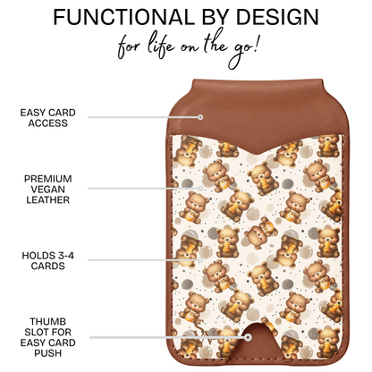 Honey Bear Phone Wallet