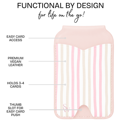 Blush Boardwalk Phone Wallet