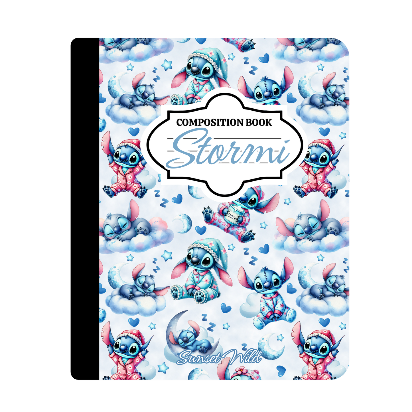 Cosmo Cuddles Custom Notebook