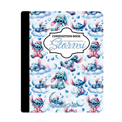 Cosmo Cuddles Custom Notebook