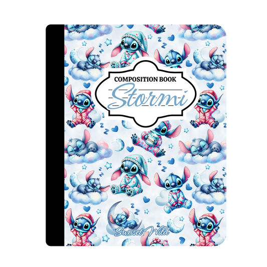 Cosmo Cuddles Custom Notebook