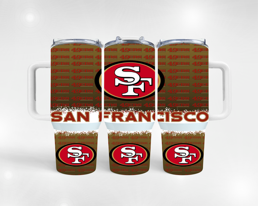 49ers 40 oz Tumbler