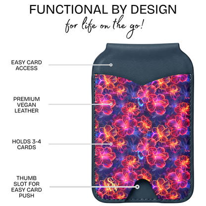 Hot Hibiscus Phone Wallet