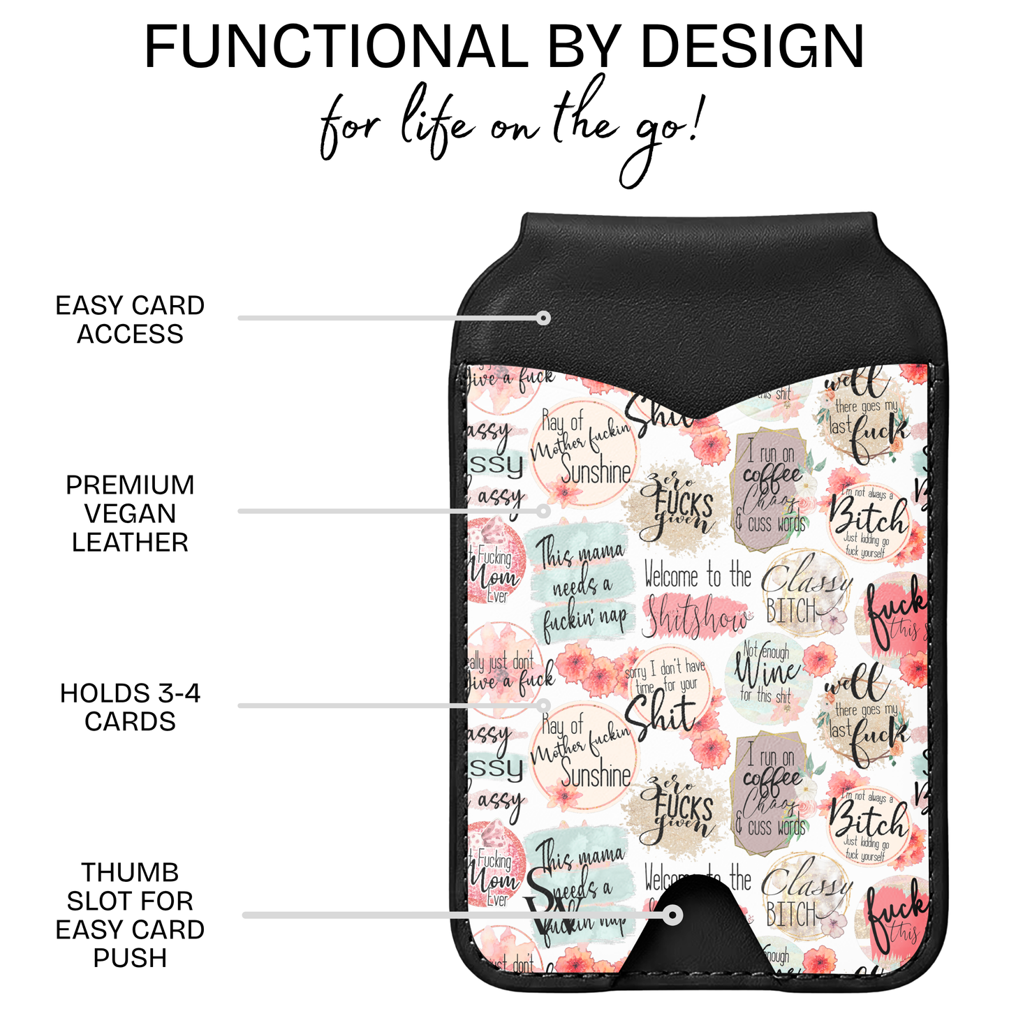 Shit Show Phone Wallet