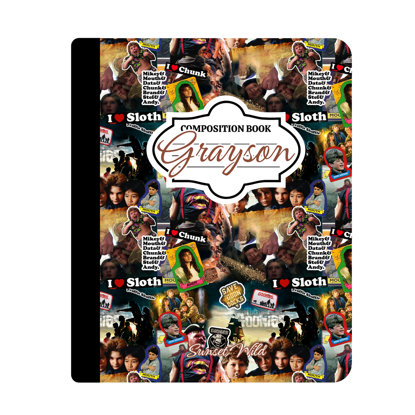 Goonies Custom Notebook