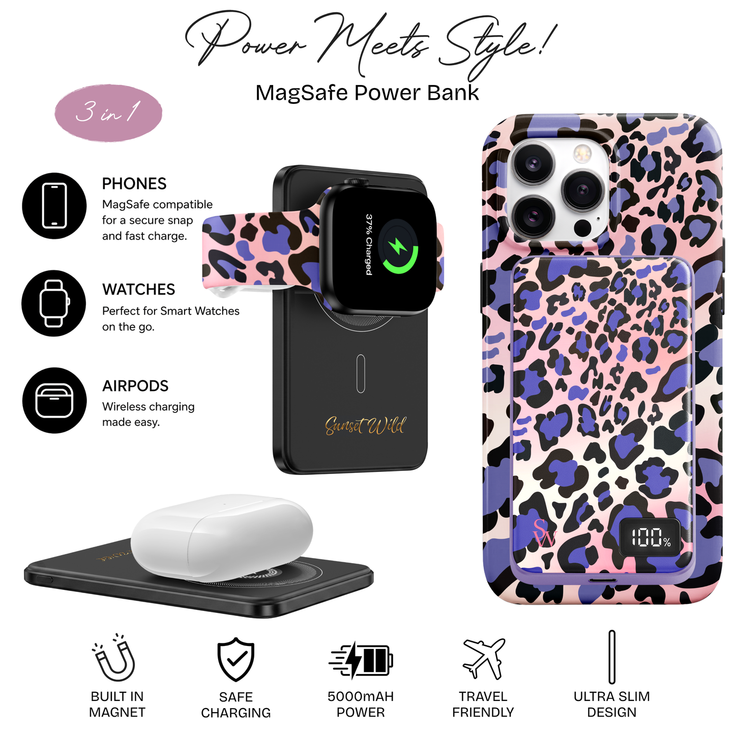 Pretty Predator Power Bank
