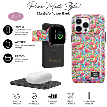 Flamingo Fiesta Power Bank
