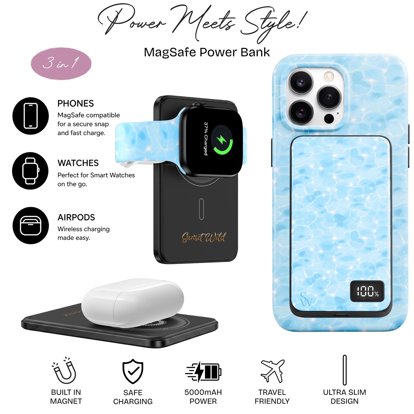 Poolside Paradise Power Bank